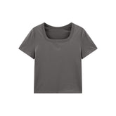 Women's Slim-Fit Cooling U-Neck T-Shirt